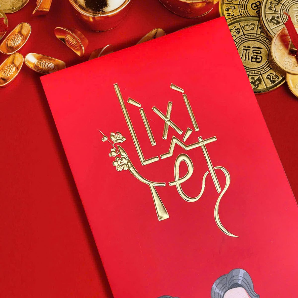 mẫu bao lì xì