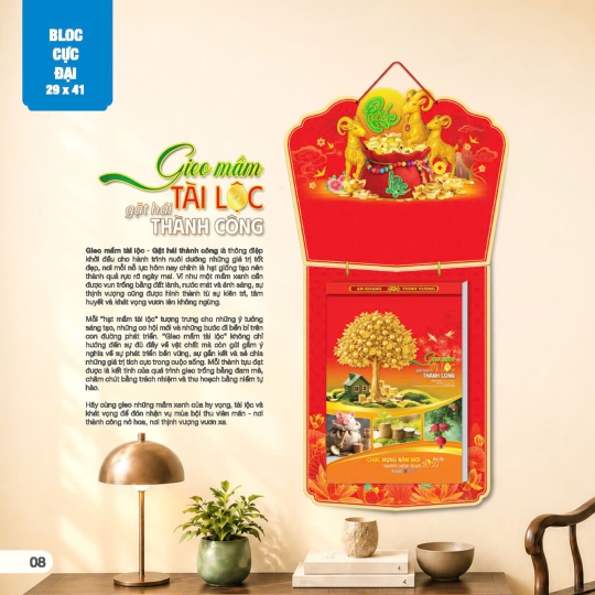 LỊCH GIEO MẦM TÀI LỘC GẶT HÁI THÀNH CÔNG