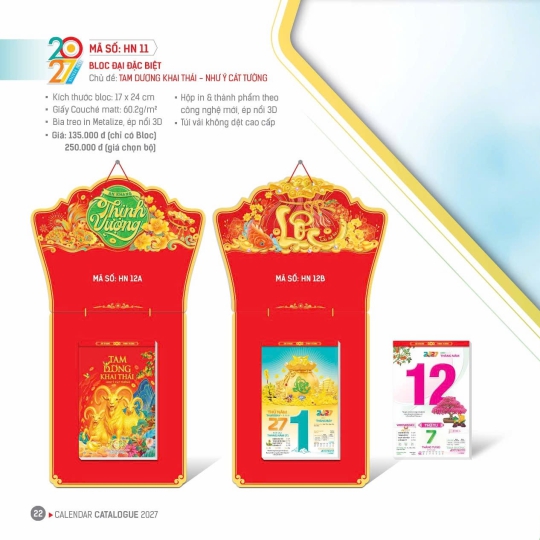 LỊCH TAM DƯƠNG KHAI THÁI