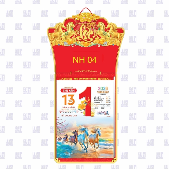 Lịch Bính Ngọ 2026 NH4