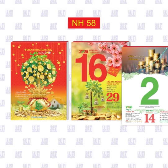 Lịch Bính Ngọ 2026 NH58