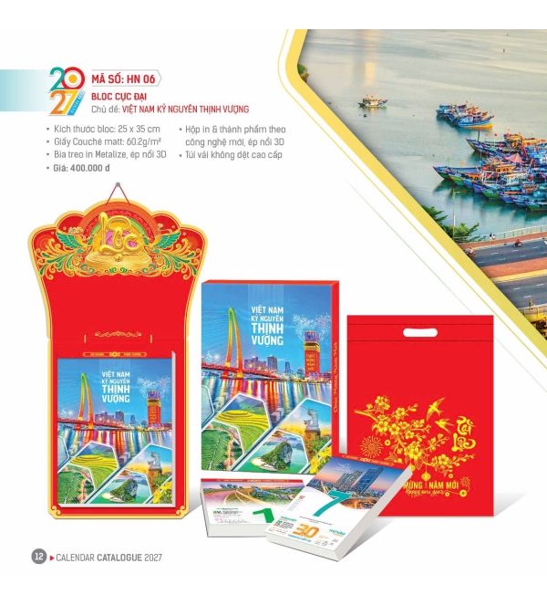 LỊCH VIỆT NAM KỸ NGUYÊN THINH VƯỢNG