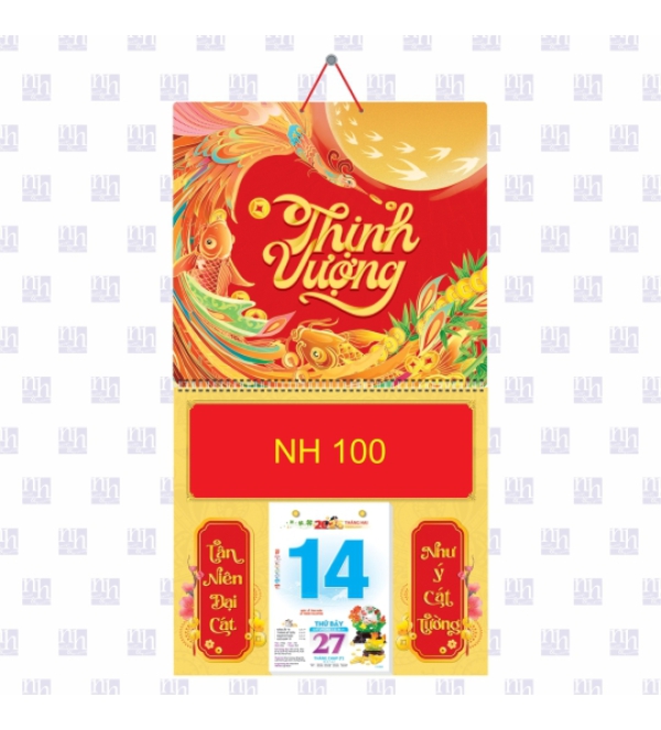 Lịch Bính Ngọ 2026 NH100