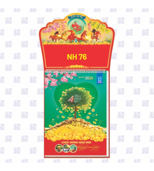Lịch Bính Ngọ 2026 NH76