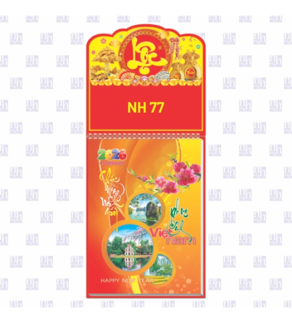 Lịch Bính Ngọ 2026 NH77